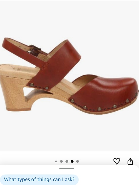 Dansko Shoes - Dansko Women's Chestnut Leather Slingback Clog